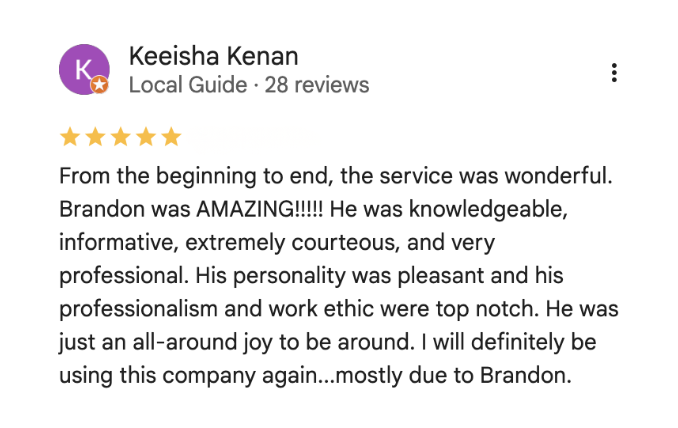 Cordova Customer Review